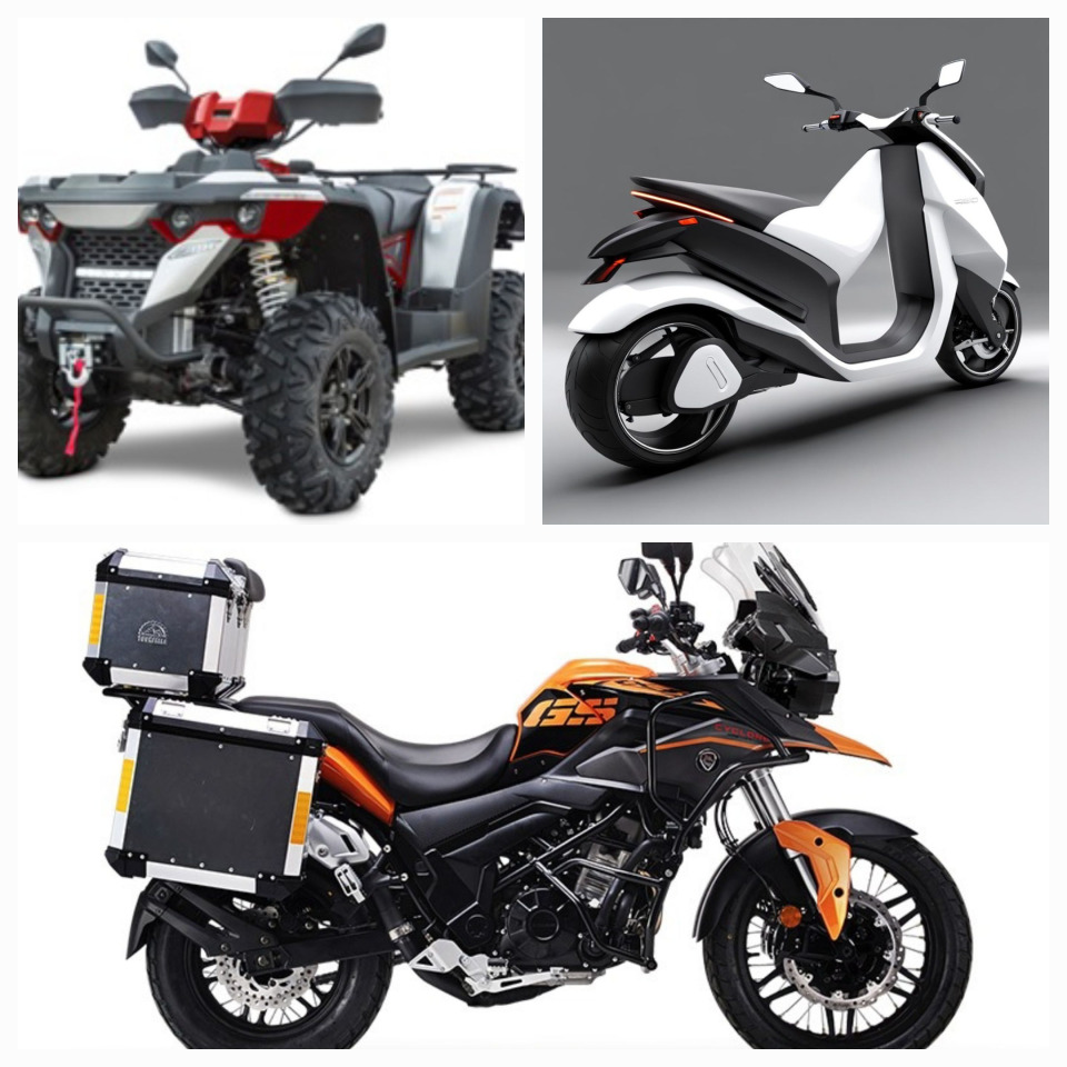 Scooter, Motorcycle, ATV, UTV